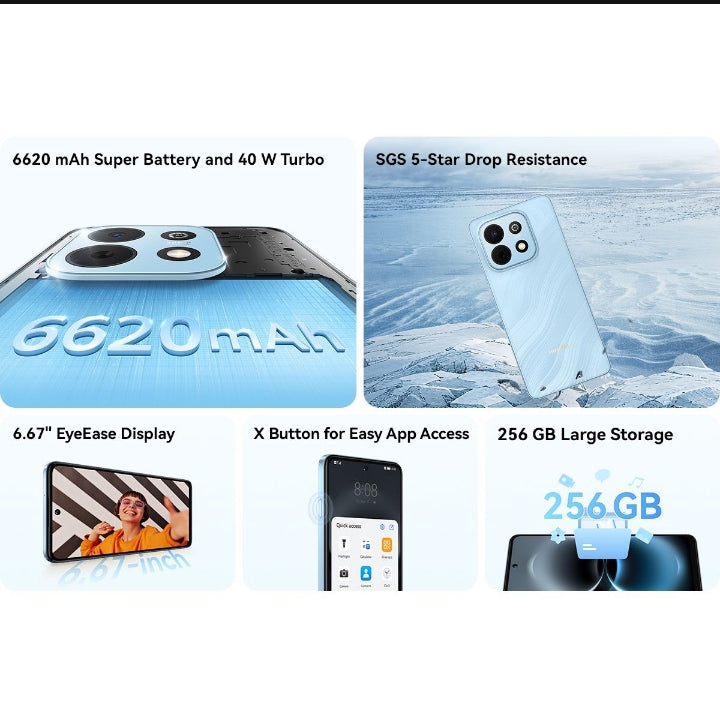 HUAWEI nova Y74S Smartphone 8+128GB Dual SIM |6620 mAh Super Battery