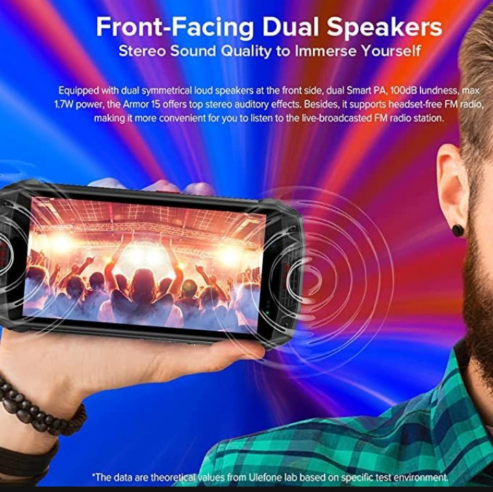 Ulefone Armor 15 Rugged Smartphone with TWS Earbuds